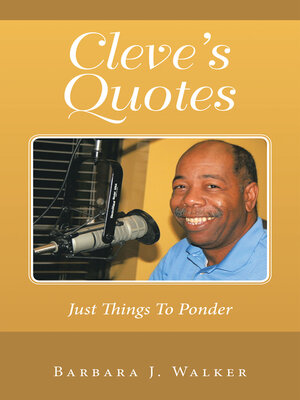 cover image of Cleve's Quotes